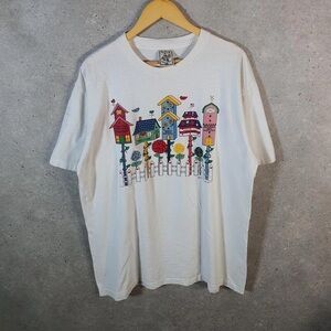 White Graphic T-Shirt